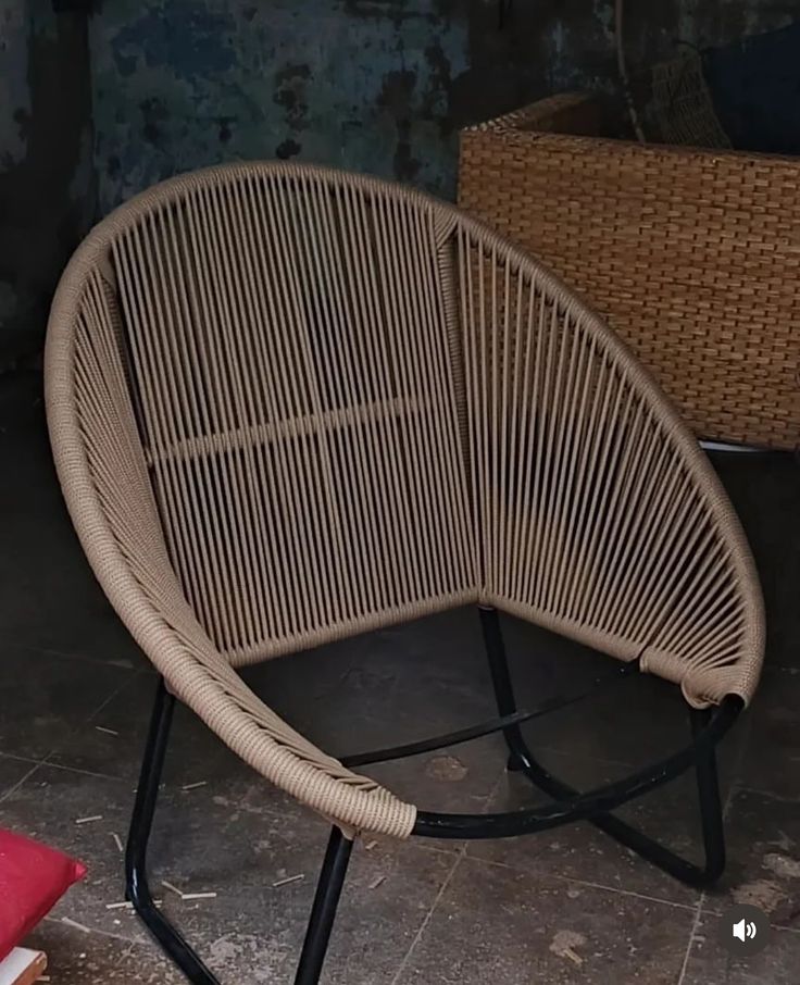 Braided Rope Chair